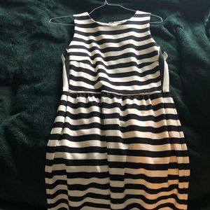 Striped Mango Work Dress